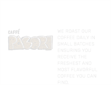 Tablet Screenshot of caffepacori.com
